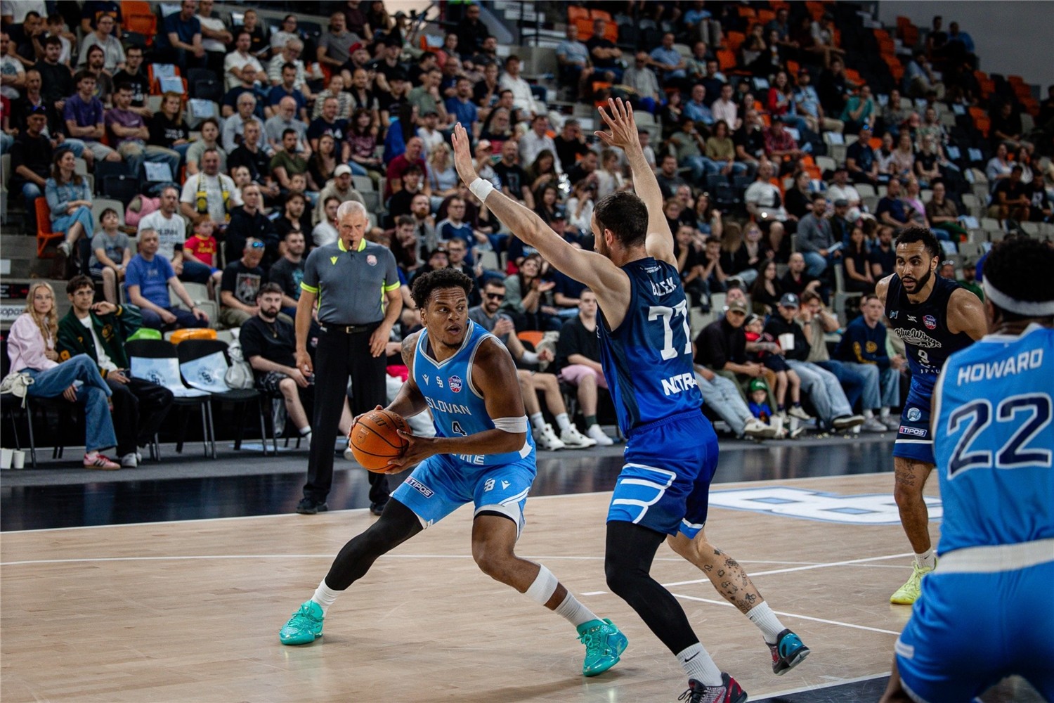 Šiesty semifinálový zápas Slovan Bratislava — Nitra Blue Wings